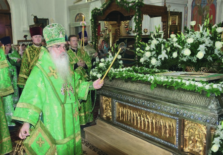 45. Митр. Минский и Слуцкий Фил.соверш. всенощ. бдение